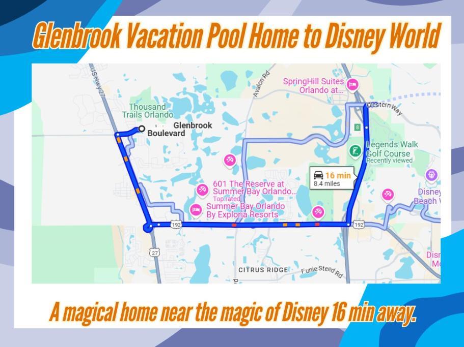 Glenbrook Vacation Poolspa Home Orlando Buitenkant foto