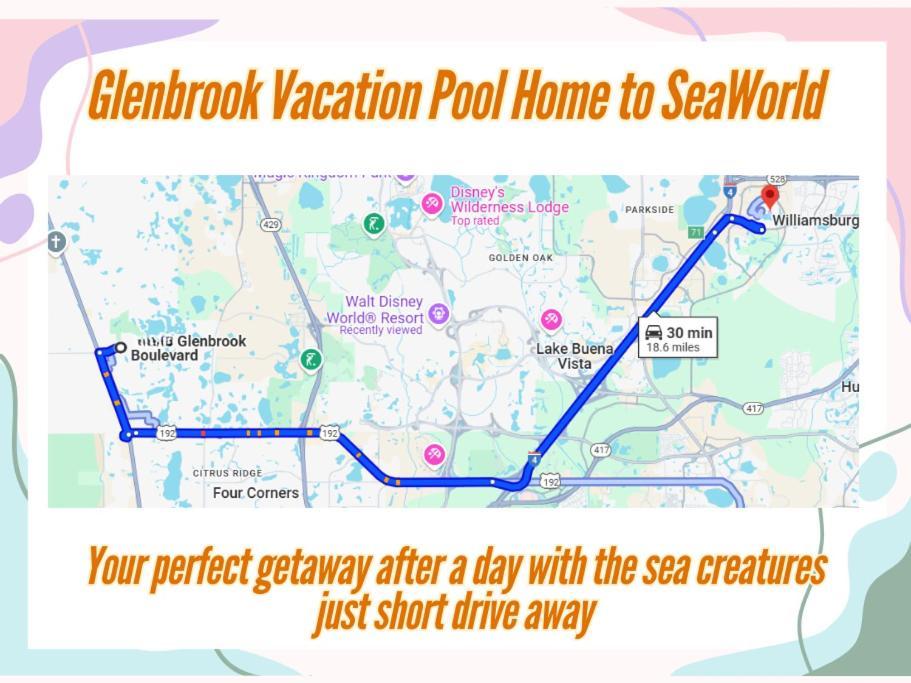 Glenbrook Vacation Poolspa Home Orlando Buitenkant foto